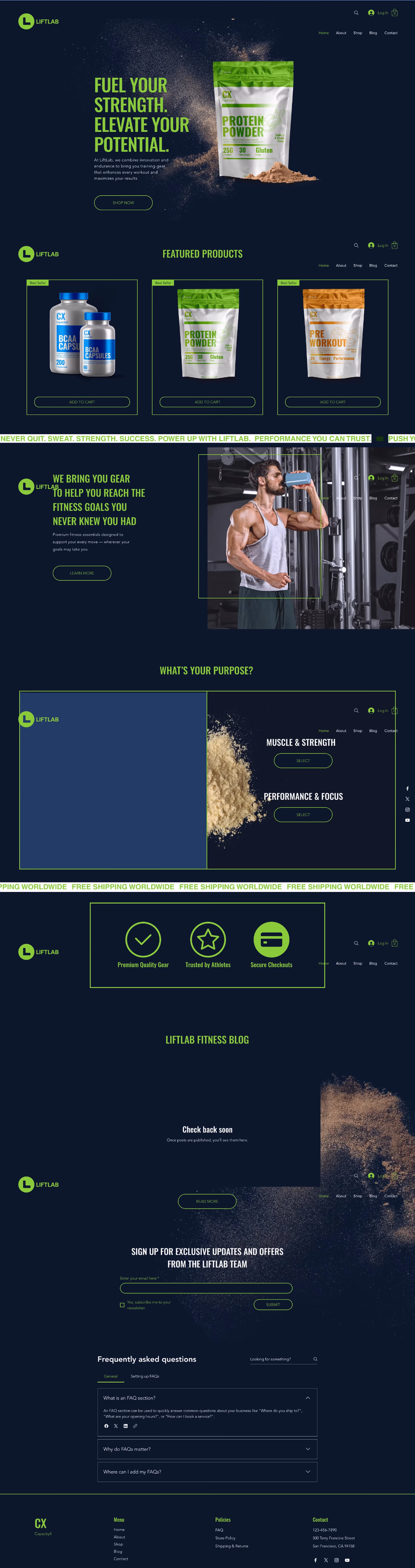 AI Store Builder dropshipping store example 6