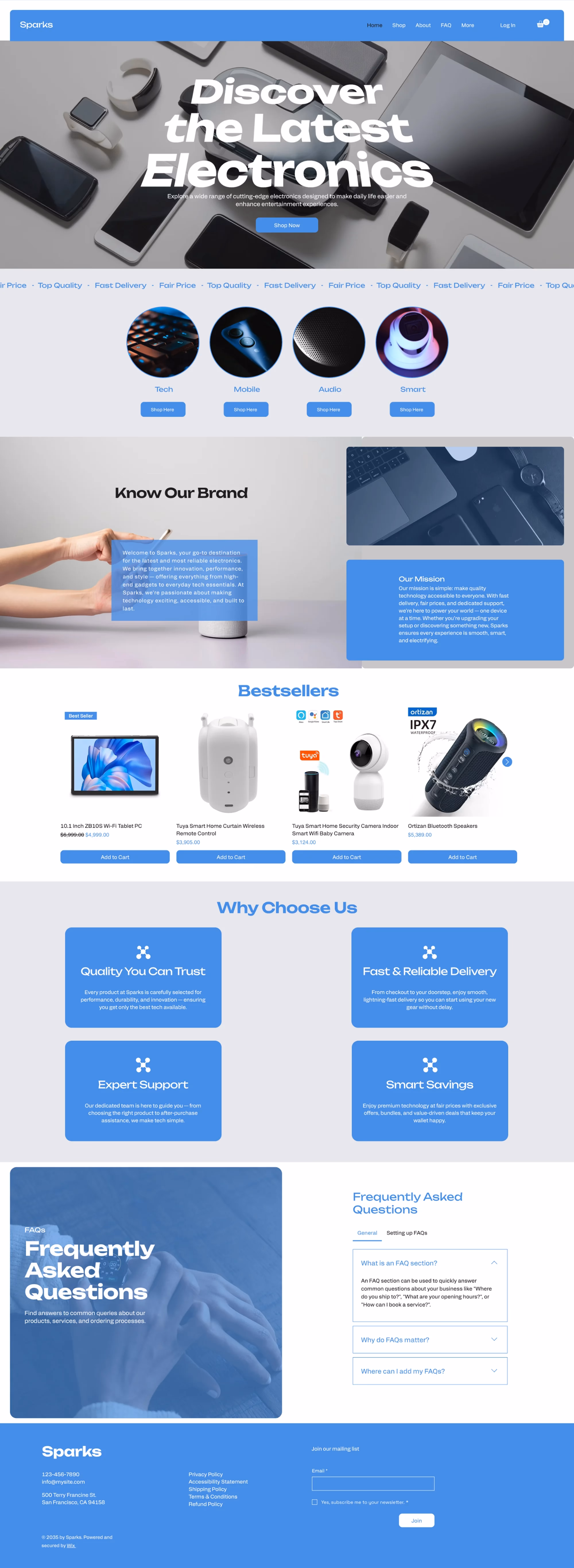 AI Store Builder dropshipping store example 5